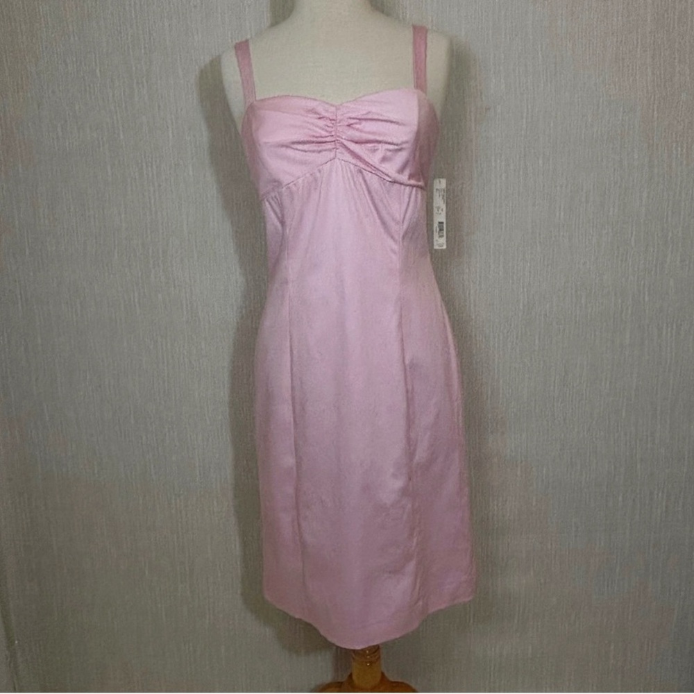 ANTONIO MELANI Women’s Vintage Y2K Cotton Candy Pink Dress
